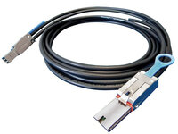 N-2280300-R | Microchip Technology E-HDmSAS-E-mSAS-2m 6 Gbit/s Black - HD SAS - Kabel - Digital/Daten | 2280300-R | Zubehör