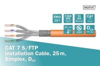 ADK-1743-VH-025N | DIGITUS Cat.7 S/FTP installation cable, 25 m, simplex, Dca-s1a,d0,a1 | Herst. Nr. DK-1743-VH-025 | Kabel / Adapter | EAN: 4016032480778 |Gratisversand | Versandkostenfrei in Österrreich