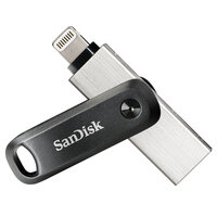 SanDisk SDIX60N-128G-GN6NE - 128 GB - 3.2 Gen 1 (3.1 Gen 1) - Drehring - Grau - Silber