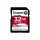 Kingston Canvas React Plus - 32 GB - SD - Klasse 10 - UHS-II - 300 MB/s - 260 MB/s