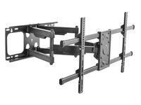 Equip 37-90 Kipp- und Schwenkbarer TV-Wandhalter - 200 x 200 mm - 816 x 410 mm - -15 - 5° - -60 - 60° - Stahl - Schwarz