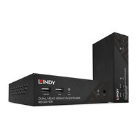 P-39374 | Lindy Sender und Empfänger - Video-, Audio-, Infrarot- und serielle Erweiterung - HDBaseT 2.0 | 39374 | Zubehör