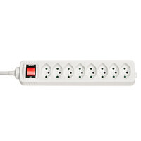 P-73169 | Lindy 73169 Innenraum 8AC outlet(s) Weiß...