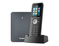 Yealink W79P - IP-Mobiltelefon - Schwarz - Kabelloses Mobilteil - Tisch/Wand - 50 m - 300 m