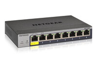 P-GS108T-300PES | Netgear GS108Tv3 - Managed - L2 - Gigabit Ethernet (10/100/1000) - Vollduplex | GS108T-300PES | Netzwerktechnik