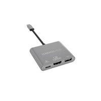 P-251736 | TerraTec Connect C3 - USB 3.2 Gen 1 (3.1 Gen 1) Type-C - HDMI,USB 3.2 Gen 1 (3.1 Gen 1) Type-A,USB 3.2 Gen 1 (3.1 Gen 1) Type-C - 5000 Mbit/s - Silber - USB - Windows 10 | 251736 | Zubehör