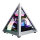 P-CSAZ-806 | AZZA Pyramid Mini - Mini Pyramid - PC - Aluminium - Schwarz - Mini-ITX - Aluminium - SPCC - Gehärtetes Glas - Multi | CSAZ-806 | PC Komponenten