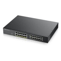 P-GS1900-24EP-EU0101F | ZyXEL GS1900-24EP - Managed - L2 - Gigabit Ethernet (10/100/1000) - Vollduplex - Power over Ethernet (PoE) - Rack-Einbau | GS1900-24EP-EU0101F | Netzwerktechnik