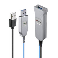 Lindy 100m Fibre Optic USB 3.0 Kabel - Kabel - Digital/Daten