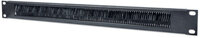 P-712767 | Intellinet 19 Kabeldurchführung - 1 HE - mit Bürstenleiste - schwarz - Schwarz - Stahl - 1U - 48,3 cm (19 Zoll) - 15 mm - 483 mm | 712767 | Server & Storage