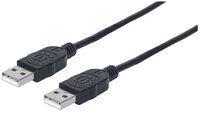 Manhattan Hi-Speed USB A Anschlusskabel - USB 2.0 - Typ A...
