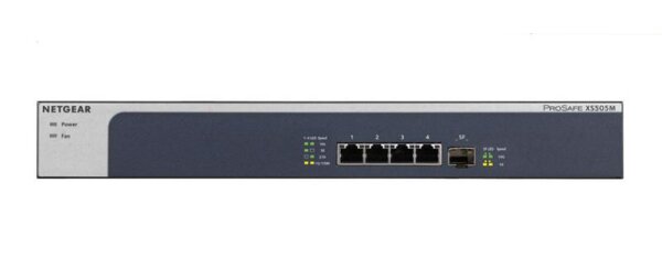 X-XS505M-100EUS | Netgear XS505M - Unmanaged - 10G Ethernet (100/1000/10000) - Rack-Einbau | XS505M-100EUS | Netzwerktechnik