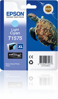 I-C13T15754010 | Epson Turtle T1575 Light Cyan - Hohe (XL-) Ausbeute - Tinte auf Pigmentbasis - 25,9 ml - 2300 Seiten - 1 Stück(e) | C13T15754010 | Verbrauchsmaterial