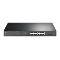 TP-LINK TL-SG1218MPE - Managed - Gigabit Ethernet (10/100/1000) - Power over Ethernet (PoE) - Rack-Einbau