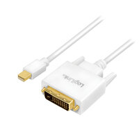 LogiLink CV0137 - 1,8 m - Mini DisplayPort - DVI - Männlich - Männlich - Gold