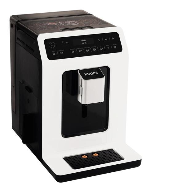 Krups Evidence EA8901 - Espressomaschine - 2,3 l - Kaffeebohnen - Eingebautes Mahlwerk - 1450 W - Weiß