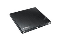 P-EBAU108 | Lite-On eBAU108 - Schwarz - Desktop / Notebook - DVD Super Multi DL - USB 2.0 - CD,DVD - 24x | EBAU108 | PC Komponenten