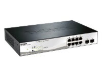 D-Link DGS-1210-10P - Managed - L2 - Gigabit Ethernet (10/100/1000) - Power over Ethernet (PoE) - Rack-Einbau - 1U