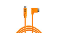 Tether Tools CUC33R15-ORG - 4,6 m - USB C - Micro-USB B - USB 3.2 Gen 1 (3.1 Gen 1) - 5000 Mbit/s - Orange