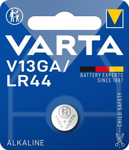 I-04276101401 | Varta V 13 GA - Einwegbatterie - Siler-Oxid (S) - 1,55 V - 1 Stück(e) - 125 mAh - Silber | 04276101401 | Zubehör
