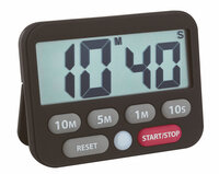 TFA 38.2038.01 - Digitaler Küchentimer - Schwarz -...