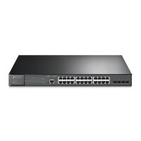 L-TL-SG3428MP | TP-LINK TL-SG3428MP - Managed - L2/L3 - Gigabit Ethernet (10/100/1000) - Power over Ethernet (PoE) - Rack-Einbau - 1U | TL-SG3428MP | Netzwerktechnik
