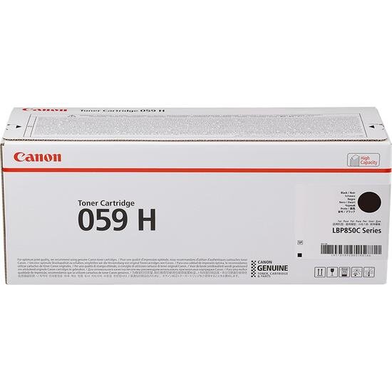 Y-3627C001 | Canon 059H BK - 15500 Seiten - Schwarz - 1 Stück(e) | 3627C001 | Verbrauchsmaterial