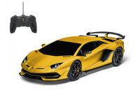P-405187 | JAMARA Lamborghini Aventador SVJ 1:24 gelb 40 MHz - Sportwagen - Elektromotor - 1:24 - Betriebsbereit (RTR) - Gelb - Junge | 405187 | Spiel & Hobby