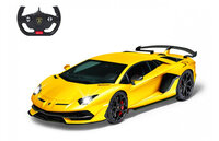 JAMARA Lamborghini Aventador SVJ 1:14 2.4 GHz - Sportwagen - Elektromotor - 1:14 - Betriebsbereit (RTR) - Gelb - Junge | 405171 | Spiel & Hobby