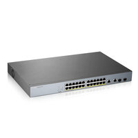 P-GS1350-26HP-EU0101F | ZyXEL GS1350-26HP-EU0101F - Managed - L2 - Gigabit Ethernet (10/100/1000) - Power over Ethernet (PoE) - Rack-Einbau | GS1350-26HP-EU0101F | Netzwerktechnik