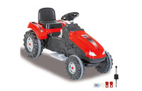 JAMARA Ride On Traktor Big Wheel - Batteriebetrieben - Traktor - Junge/Mädchen - 3 Jahr(e) - 4 Rad/Räder - Schwarz - Rot