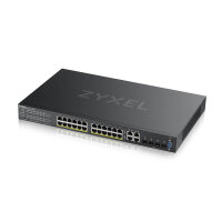 L-GS2220-28HP-EU0101F | ZyXEL GS2220-28HP-EU0101F - Managed - L2 - Gigabit Ethernet (10/100/1000) - Power over Ethernet (PoE) - Rack-Einbau | GS2220-28HP-EU0101F | Netzwerktechnik