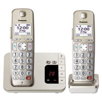 I-KX-TGE262GN | Panasonic KX-TGE262GN - DECT-Telefon - Kabelloses Mobilteil - Freisprecheinrichtung - 200 Eintragungen - Anrufer-Identifikation - Champagner | KX-TGE262GN | Telekommunikation