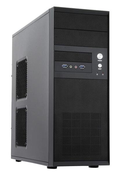 A-CQ-01B-U3-OP | Chieftec CQ-01B-U3-OP - Midi Tower - PC - Schwarz - ATX - micro ATX - Heimbüro - Oben | CQ-01B-U3-OP | PC Komponenten