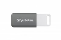 I-49456 | Verbatim V DataBar - 128 GB - USB Typ-A - 2.0 - Dia - 9,1 g - Grau | 49456 | Verbrauchsmaterial