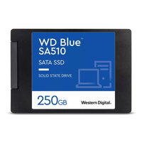WD Blue SA510 - 250 GB - 2.5 - 555 MB/s - 6 Gbit/s