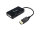 Equip Displayport->HDMI/VGA/DVI Adapter St/Bu schwarz - Adapter