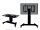 Y-PLASMA-M2500TBLACK | Neomounts by Newstar Motorisiertes Bodenständer - 150 kg - 106,7 cm (42 Zoll) - 2,54 m (100 Zoll) - 800 x 600 mm - Höhenverstellung - Schwarz | PLASMA-M2500TBLACK | Displays & Projektoren