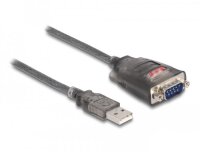 P-61400 | Delock 61400 - USB A - RS-232 - Schwarz |...