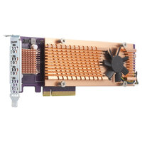 QNAP QM2-4P-384 - PCIe - PCIe - PCIe 3.0 - Aktiv - 1...