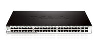 D-Link DGS-1210-52 - Managed - L2 - Gigabit Ethernet (10/100/1000) - Vollduplex - Rack-Einbau - 1U