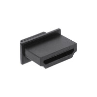 X-59948L | InLine 10er Pack Staubschutz - für HDMI Buchse - schwarz | 59948L | Netzwerktechnik