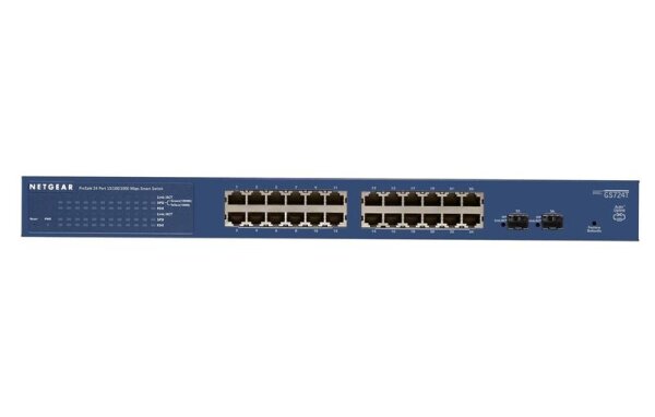 X-GS724T-400EUS | Netgear ProSAFE GS724Tv4 - Managed - L3 - Gigabit Ethernet (10/100/1000) - Vollduplex - Rack-Einbau | GS724T-400EUS | Netzwerktechnik