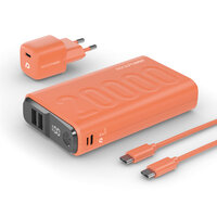 RealPower Powerbank PB-20000 Power Pack Orange