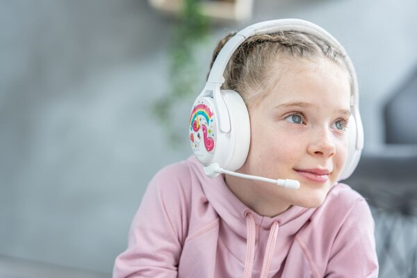 L-BT-BP-COSMOSP-WHITE | BuddyPhones Kopfhörer für Kinder| Konzentration| Geräuschunterdrückung| Bluetooth| | BT-BP-COSMOSP-WHITE | Audio, Video & Hifi