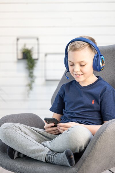 L-BT-BP-COSMOSP-DPBLUE | BuddyPhones Kopfhörer für Kinder| Konzentration| Geräuschunterdrückung| Bluetooth| | BT-BP-COSMOSP-DPBLUE | Audio, Video & Hifi