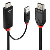 Lindy 2m HDMI an DisplayPort Adapterkabel - Digital/Display/Video