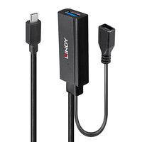 Lindy 5m USB 3.2 Gen 1 C/A Aktivverlängerung - Digital/Daten