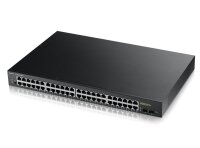 L-GS190048HPV2-EU0101F | ZyXEL GS1900-48HPv2 - Managed - L2 - Gigabit Ethernet (10/100/1000) - Vollduplex - Power over Ethernet (PoE) - Rack-Einbau | GS190048HPV2-EU0101F | Netzwerktechnik