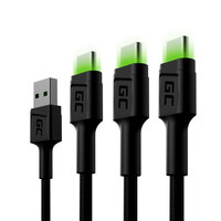 A-KABGCSET03 | Green Cell KABGCSET03 - 2 m - USB A - USB...